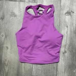 Ali Movement Strappy Sports Bra in Orchid size XS